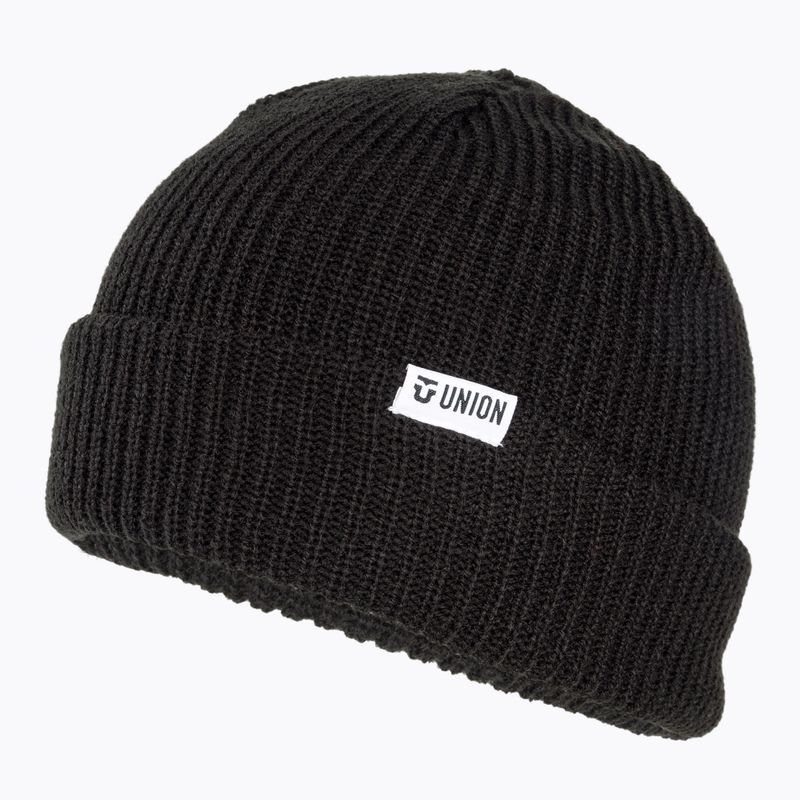 Zimní čepice Union Low Cuff Beanie black 4