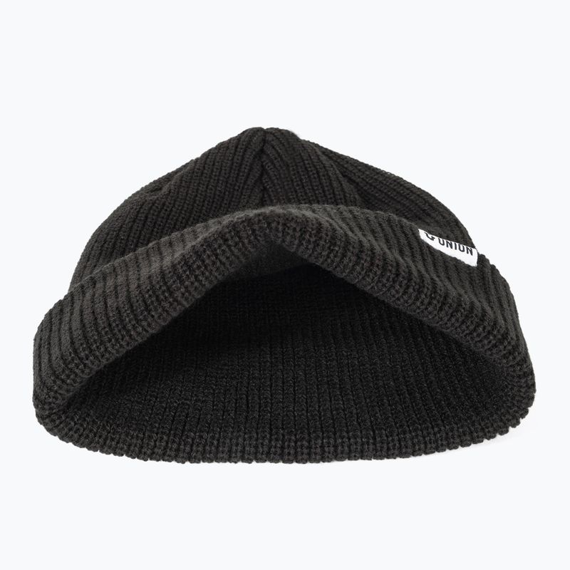 Zimní čepice Union Low Cuff Beanie black 6