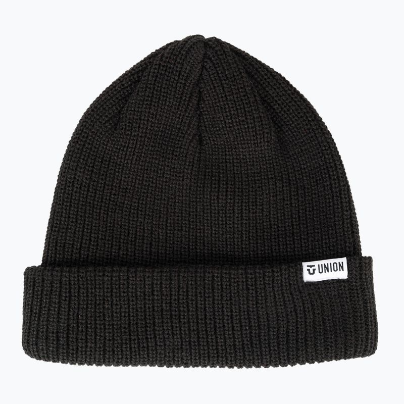 Zimní čepice Union Low Cuff Beanie black