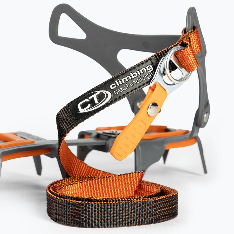 Řemínkové mačky Climbing Technology Nuptse Evo oranžové 3I850D 4