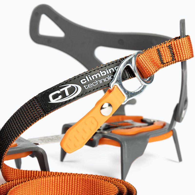 Řemínkové mačky Climbing Technology Nuptse Evo Flex oranžové 3I850C 4