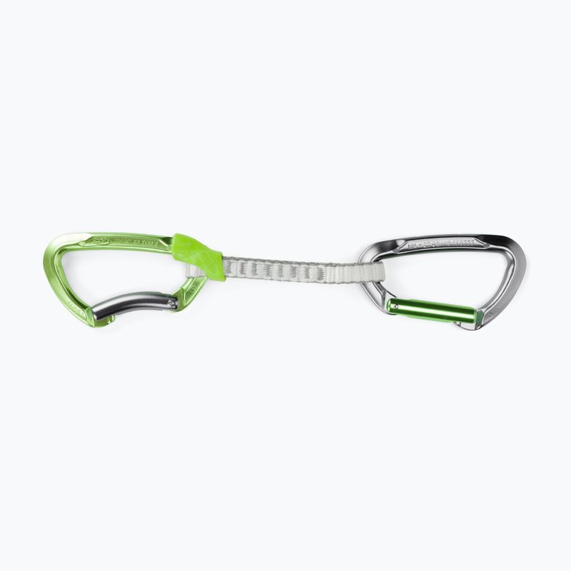 Horolezecká expreska Climbing Technology Lime Set Dyneema Anodized zelená 2E661FRC0L