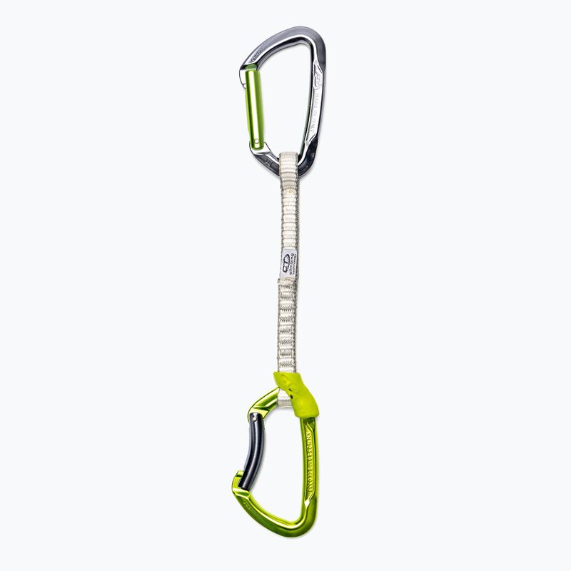 Horolezecká expreska Climbing Technology Lime Set Dyneema Anodized zelená 2E661FSC0L 2