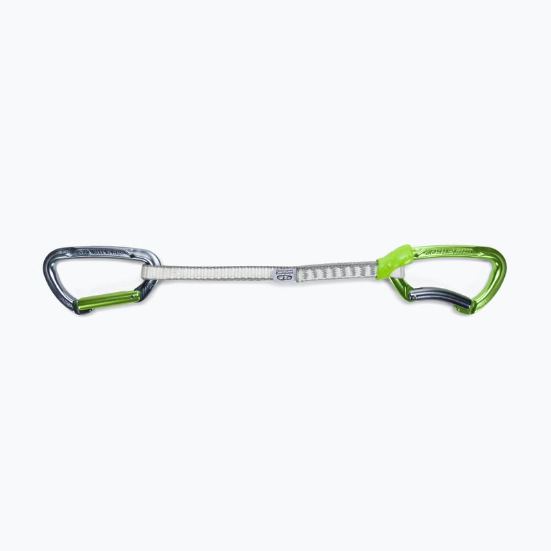 Horolezecká expreska Climbing Technology Lime Set Dyneema Anodized zelená 2E661FTC0L