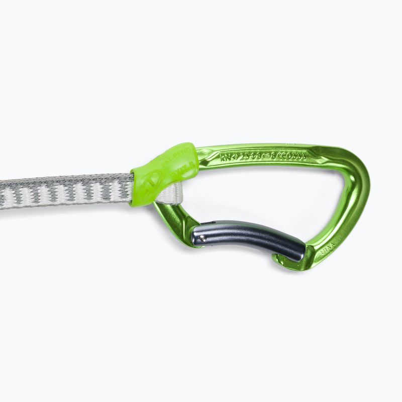 Horolezecká expreska Climbing Technology Lime Set Dyneema Anodized zelená 2E661FTC0L 2