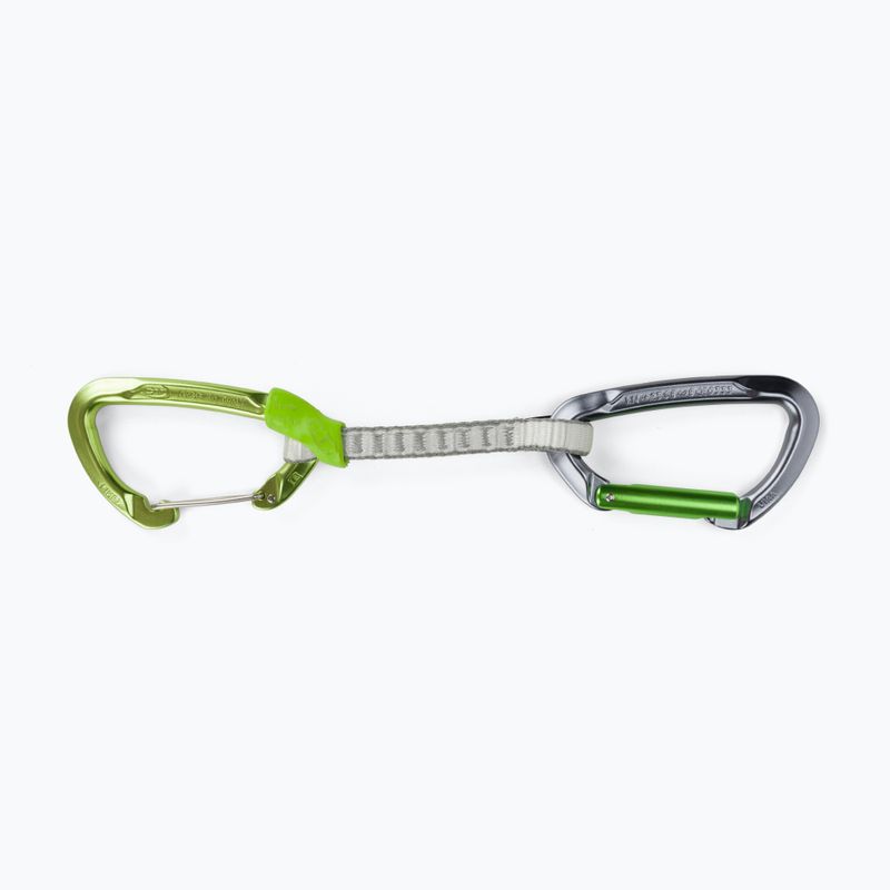Horolezecká expreska Climbing Technology Lime-M Set Dyneema Anodized zelená 2E670FRC0N