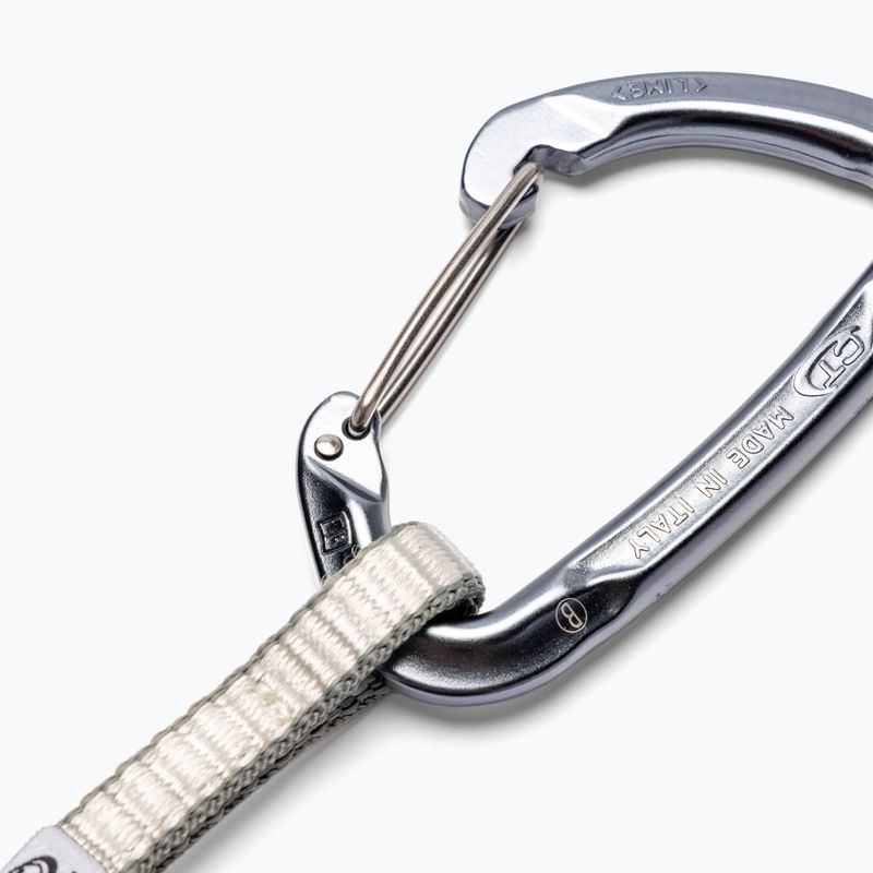 Horolezecká expreska Climbing Technology Lime-W Set Dyneema Anodized zelená 2E657FSC0M 3