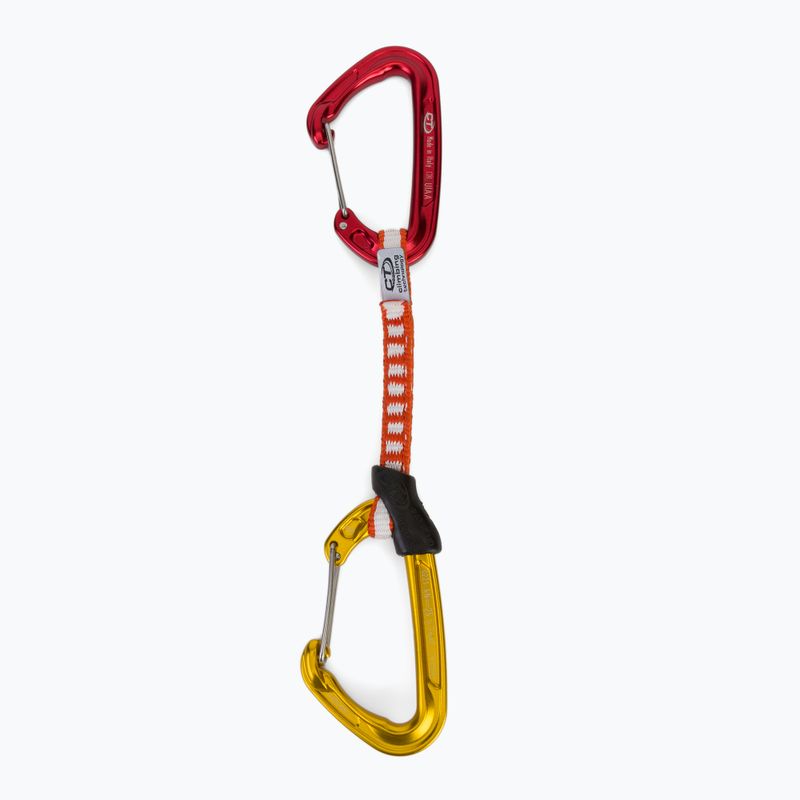 Horolezecké expresky Climbing Technology Fly-Weight EVO 6 ks. červeno-žluté 3