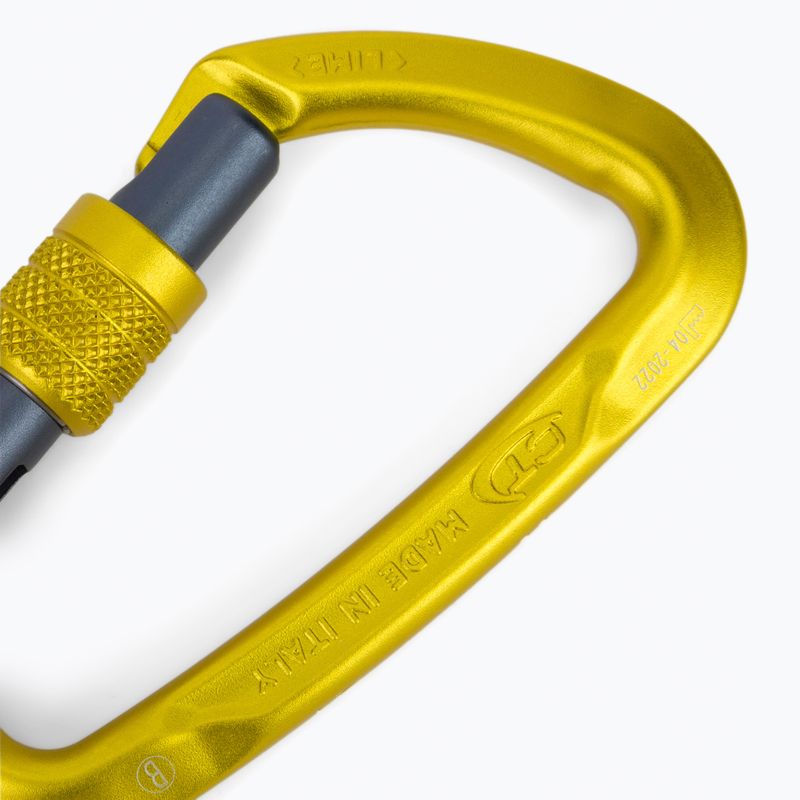 Karabina Climbing Technology Lime SG žlutá 3