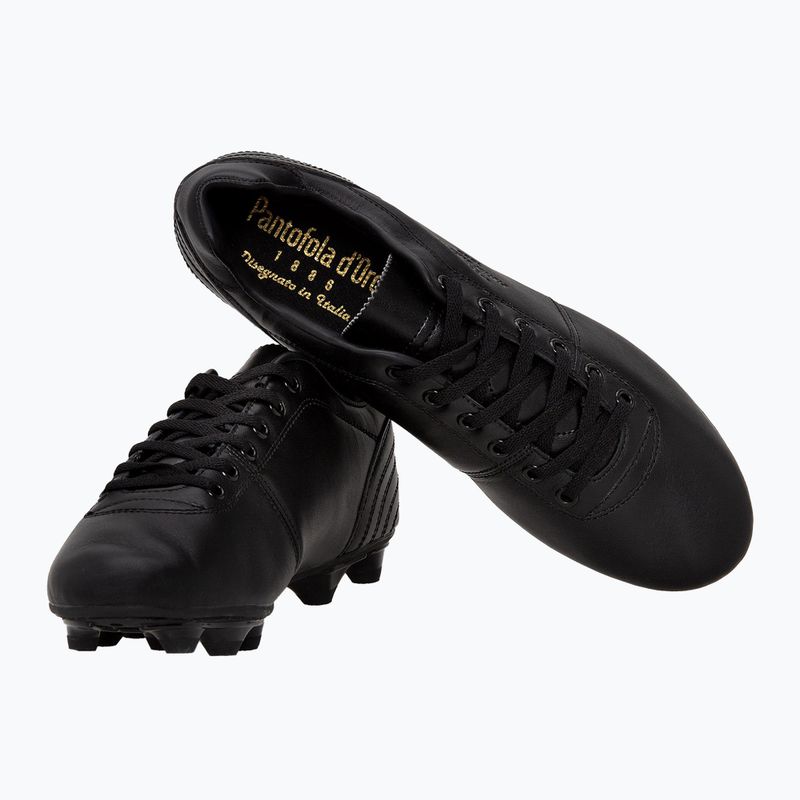 Pánské kopačky Pantofola d'Oro Lazzarini Premio FG nero 9