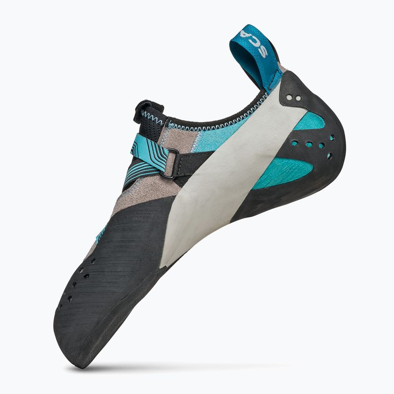 Dámská lezecké boty SCARPA Veloce light gray/maldive 10