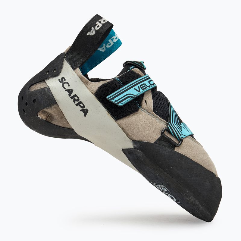 Dámská lezecké boty SCARPA Veloce light gray/maldive 2
