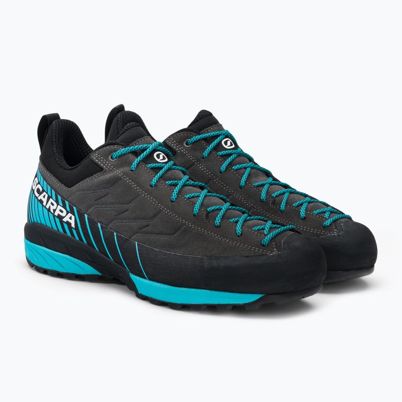 Pánské trekové boty SCARPA Mescalito GTX black-blue 72103-200/1 4