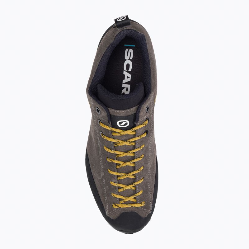 Pánská trekingová obuv SCARPA Mojito Trail Gtx  titanově šedá/ hořčicová žlutá 63316-200 6