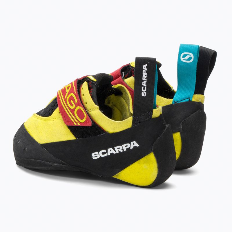 Dětské lezečky SCARPA Drago Kid Xs Grip 2 žluté 70047-003/1 3