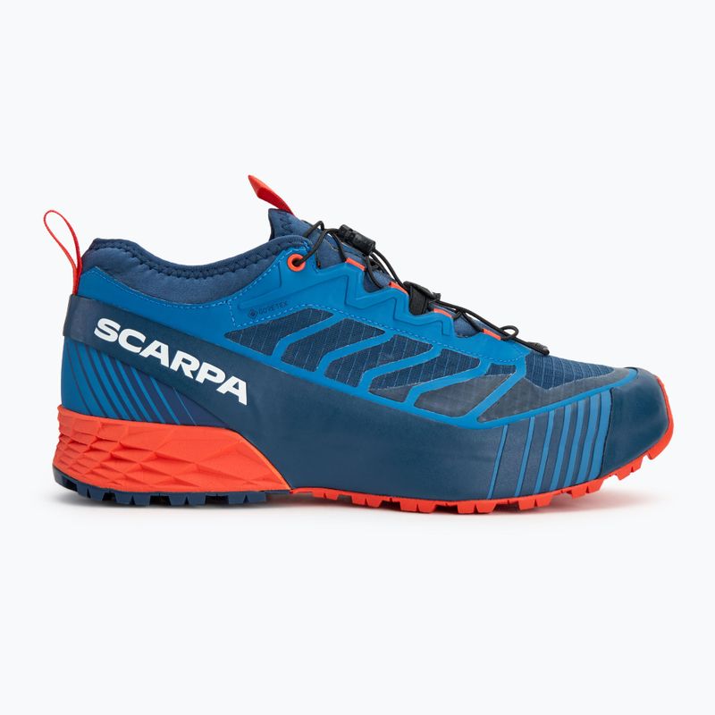 Pánské běžecké boty SCARPA Ribelle Run GTX blue/spicy orange 2