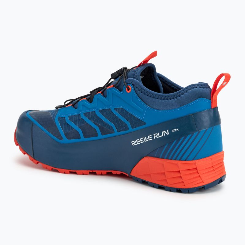 Pánské běžecké boty SCARPA Ribelle Run GTX blue/spicy orange 3