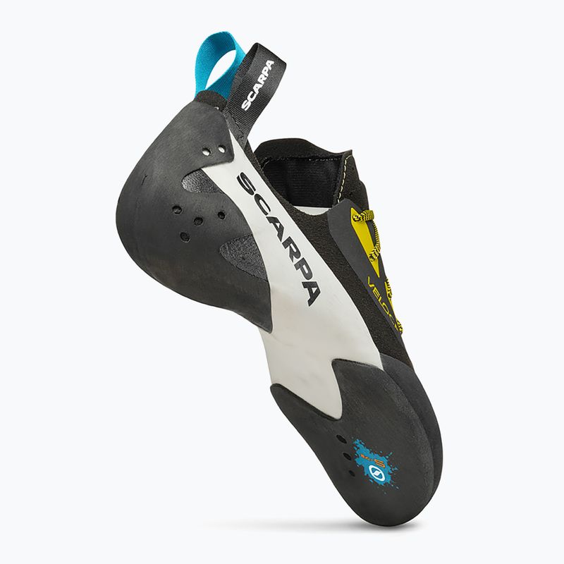 Lezecké boty SCARPA Veloce L black/yellow 2