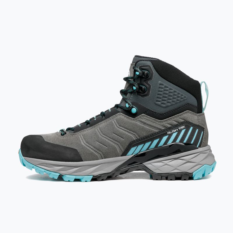 Dámské trekové boty SCARPA Rush TRK GTX midgray/aqua 10