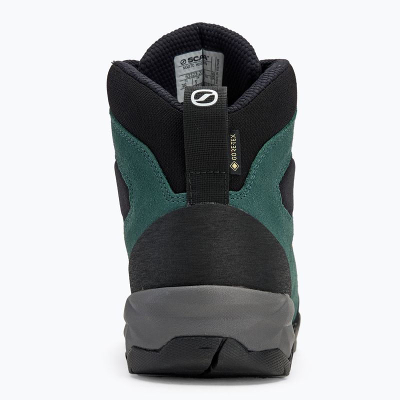 Dámské trekové boty SCARPA Mojito Hike GTX botanic green/orange pop 6
