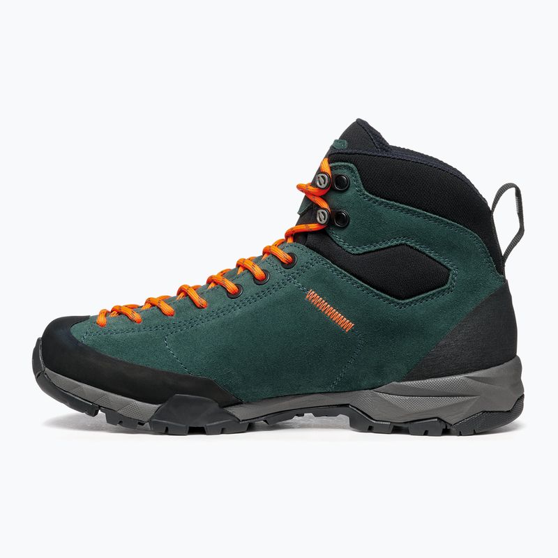 Dámské trekové boty SCARPA Mojito Hike GTX botanic green/orange pop 10