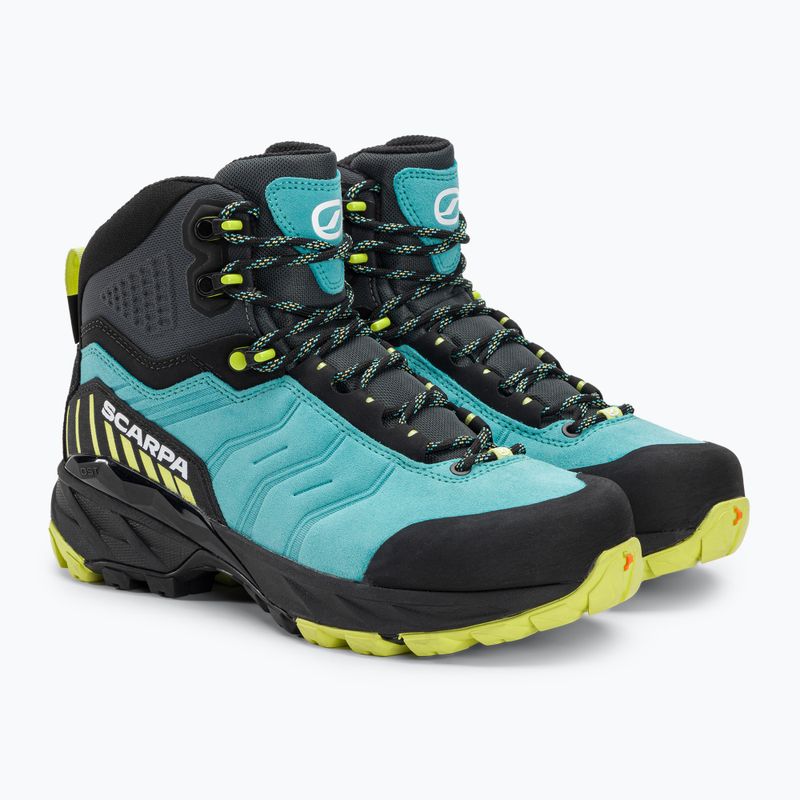 Dámské trekové boty SCARPA Rush TRK GTX ceramic/sunny lime 4