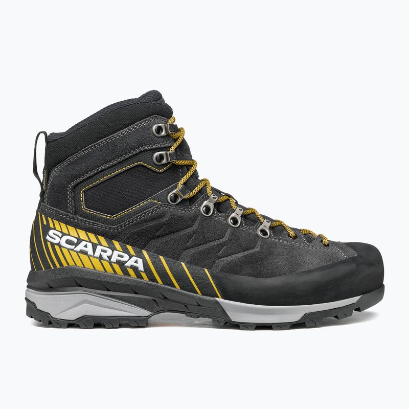 Pánské trekové boty SCARPA Mescalito TRK GTX dark anthracite/ mustard 2