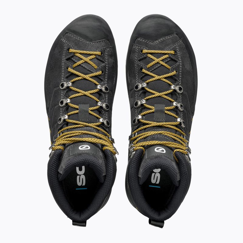 Pánské trekové boty SCARPA Mescalito TRK GTX dark anthracite/ mustard 5