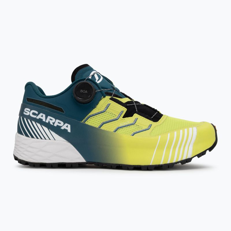 Pánské běžecké boty SCARPA Ribelle Run Calibre HT lime green/deep lagun 2