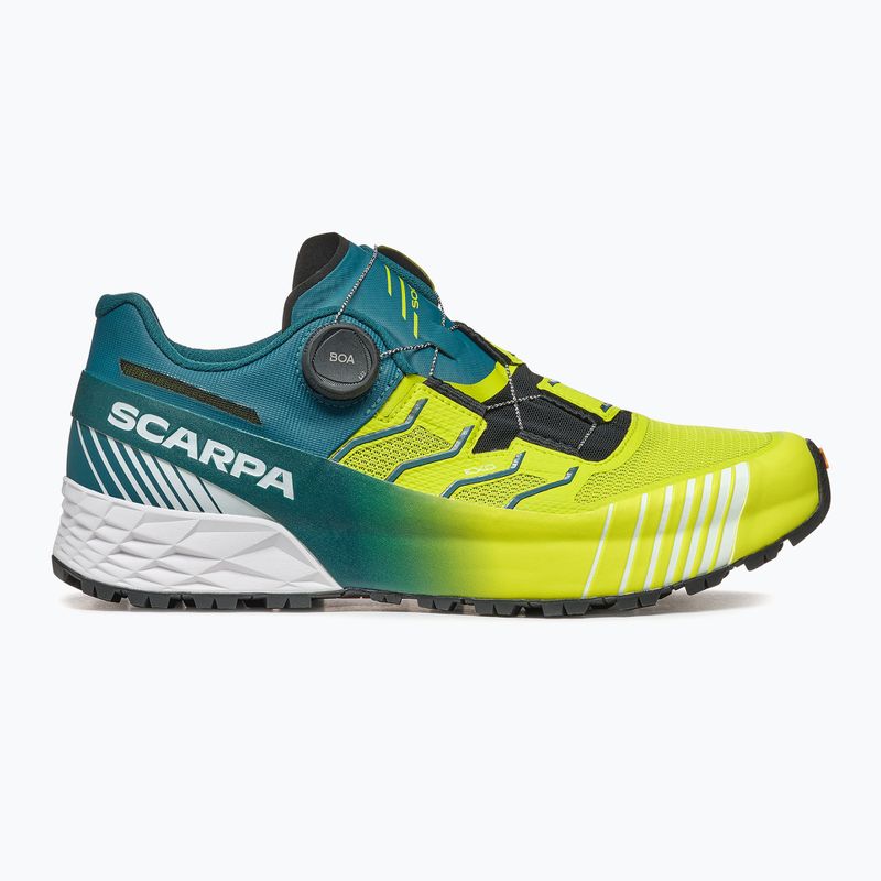 Pánské běžecké boty SCARPA Ribelle Run Calibre HT lime green/deep lagun