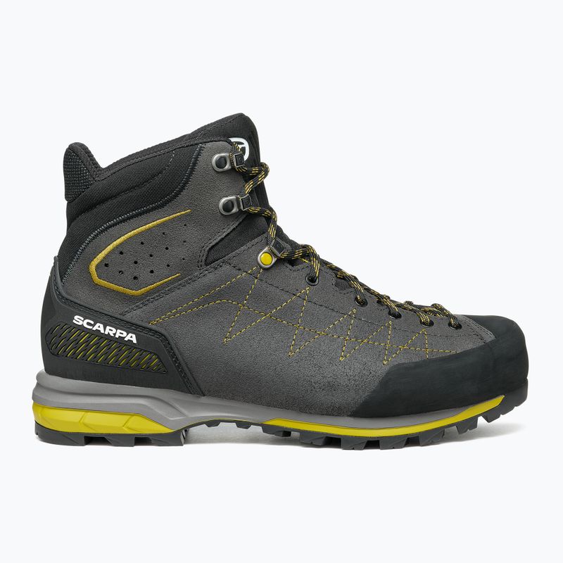 Pánská přístupová obuv SCARPA Zodiac TRK GTX anthracite/sulphur 9