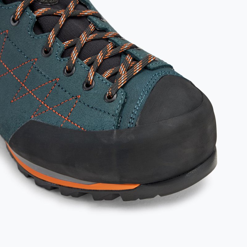 Pánská přístupová obuv SCARPA Zodiac TRK GTX petrol/rust orange 7