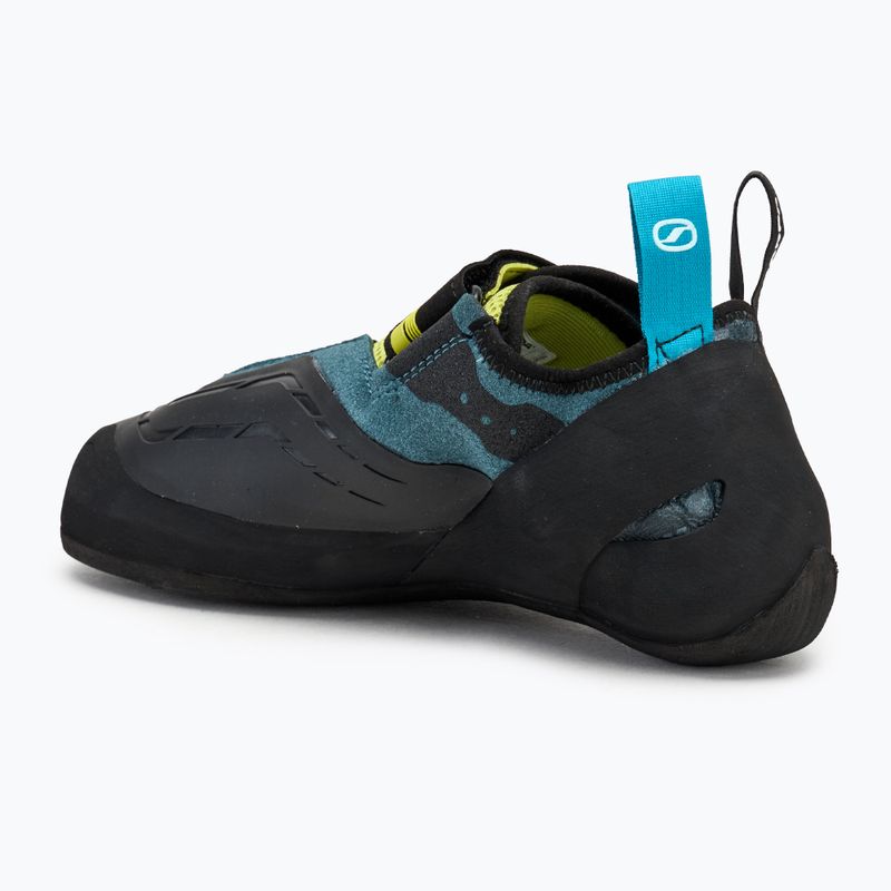 Lezecké boty SCARPA Origin VS petrol/lime 3