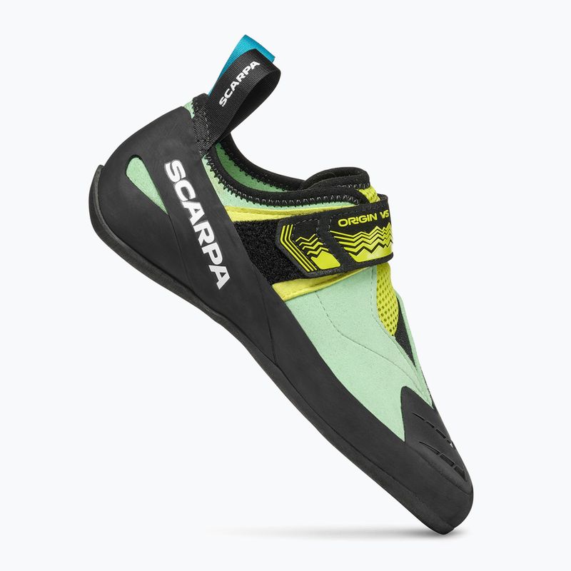 Dámské lezecké boty SCARPA Origin VS pastel green/lime 3