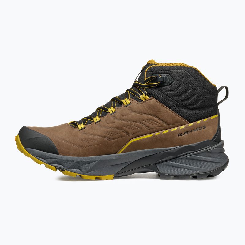 Pánské trekové boty SCARPA Rush 2 Pro Mid GTX brown/sulphur 3