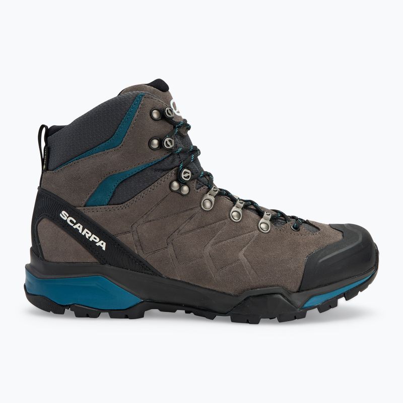 Pánské trekové boty SCARPA ZG Trek GTX titanium/lake blue 2