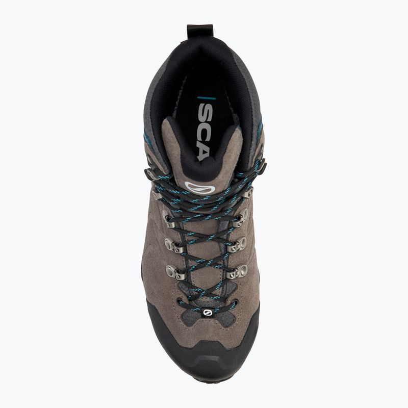 Pánské trekové boty SCARPA ZG Trek GTX titanium/lake blue 5