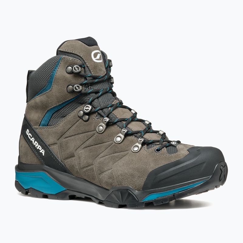 Pánské trekové boty SCARPA ZG Trek GTX titanium/lake blue 8