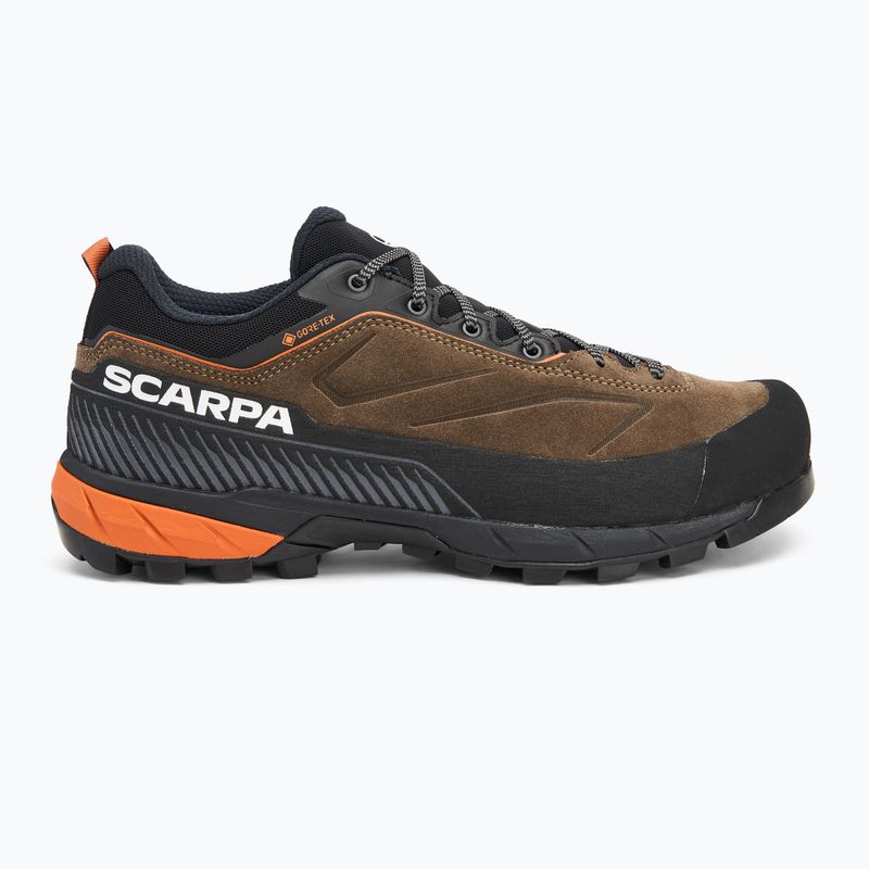 Pánské přístupové boty SCARPA Rapid Xt Gtx caribou / rust orange 2