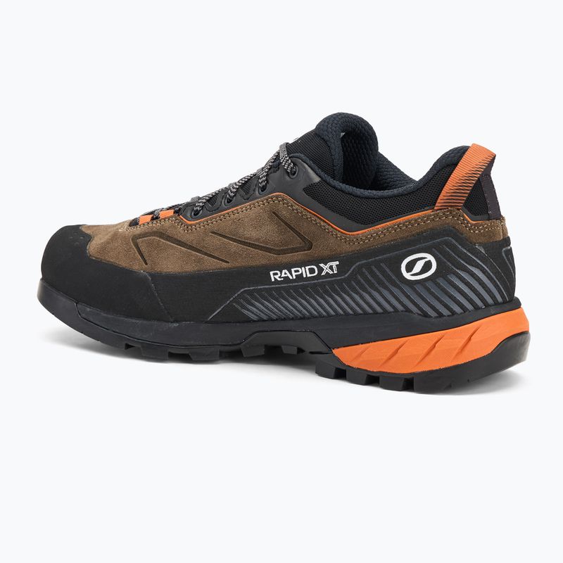 Pánské přístupové boty SCARPA Rapid Xt Gtx caribou / rust orange 3
