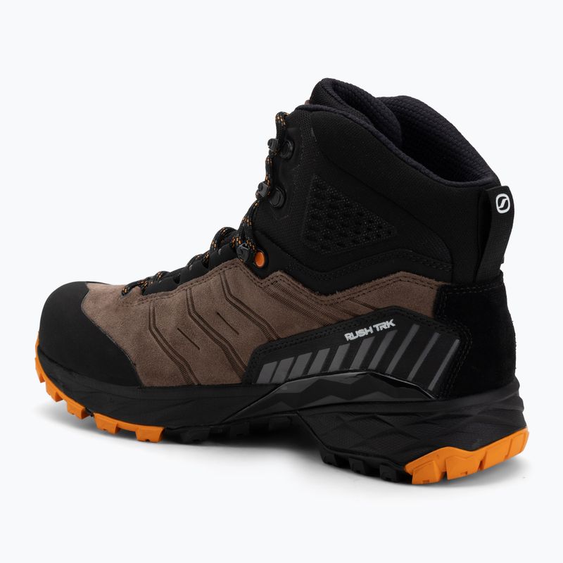Pánské trekové boty SCARPA Rush TRK GTX brown/orange 3