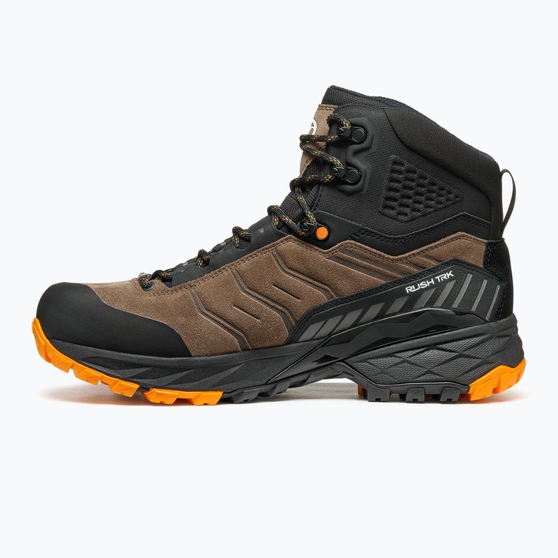Pánské trekové boty SCARPA Rush TRK GTX brown/orange 10