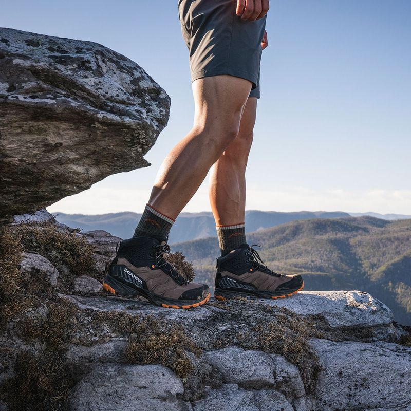 Pánské trekové boty SCARPA Rush TRK GTX brown/orange 16