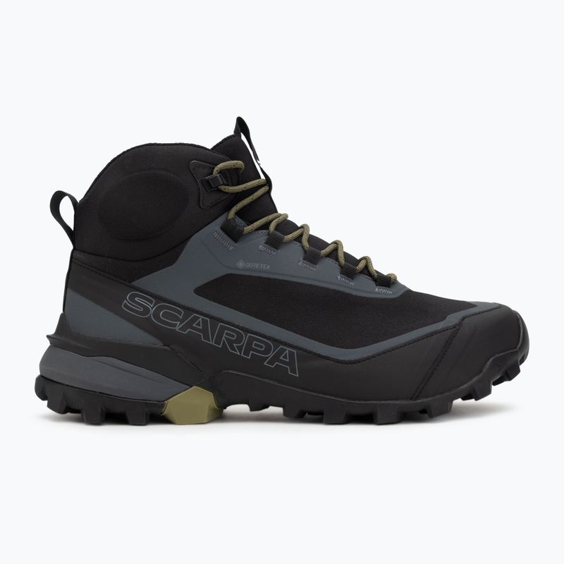 Pánské trekové boty SCARPA Ribelle Cross 2 GTX black/olive 2