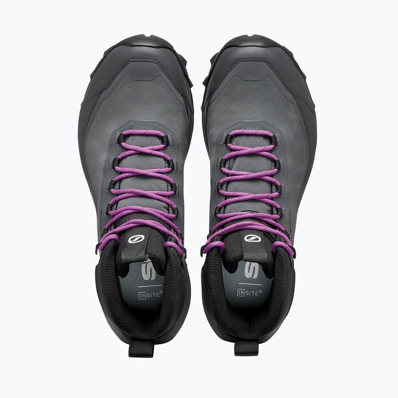 Dámské trekové boty SCARPA Ribelle Cross 2 Mid GTX dark gray/purple 5