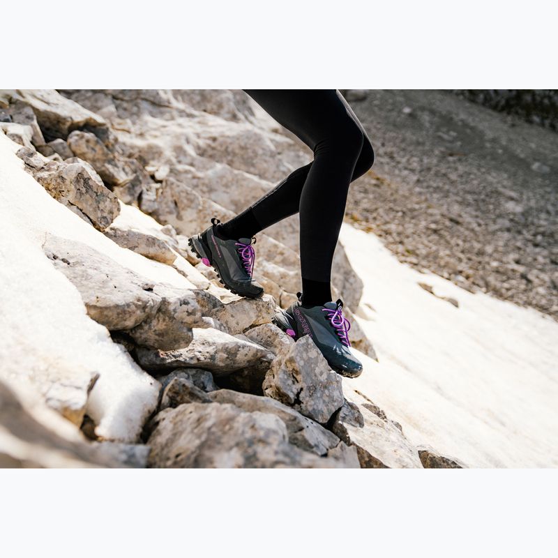 Dámské trekové boty SCARPA Ribelle Cross 2 Mid GTX dark gray/purple 6
