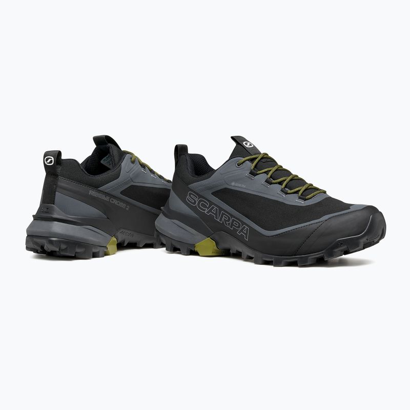 Pánské trekové boty SCARPA Ribelle Cross 2 GTX black/olive 11