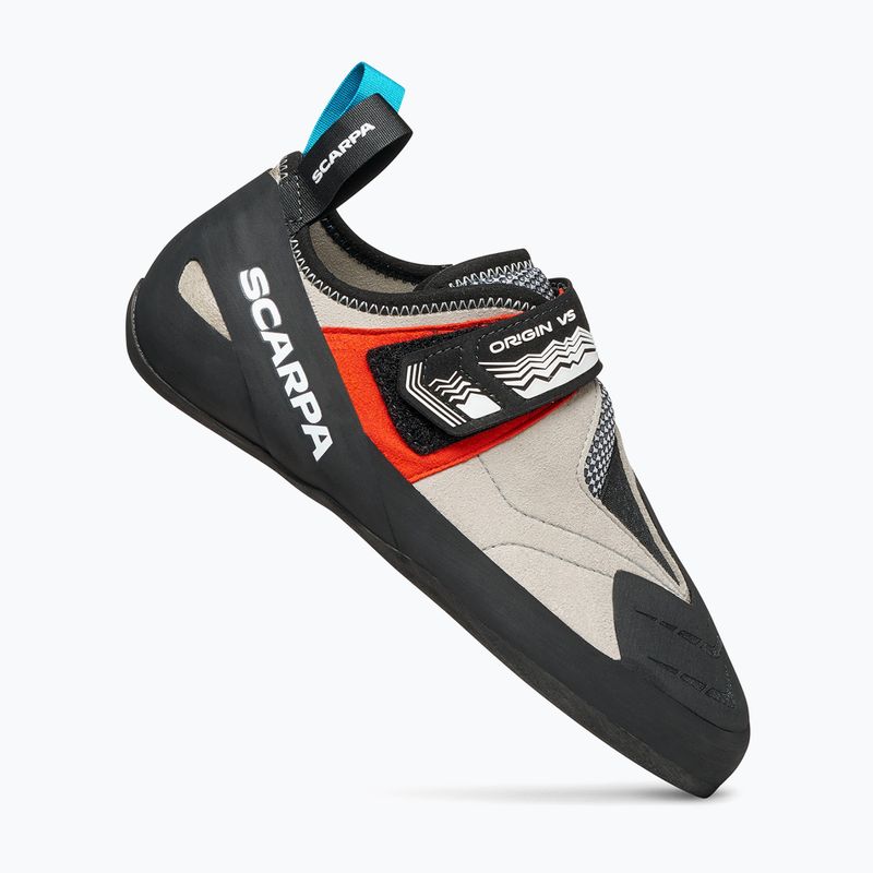Lezecké boty SCARPA Origin VS light gray/red 2