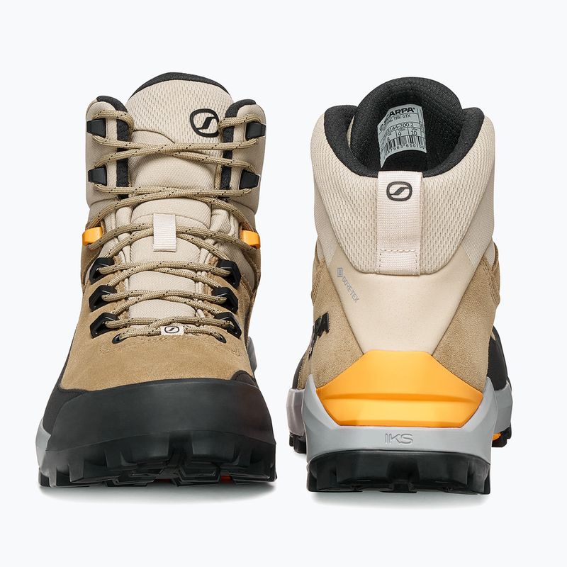 Pánské trekové boty SCARPA Mustang Trekking GTX desert/mango 4