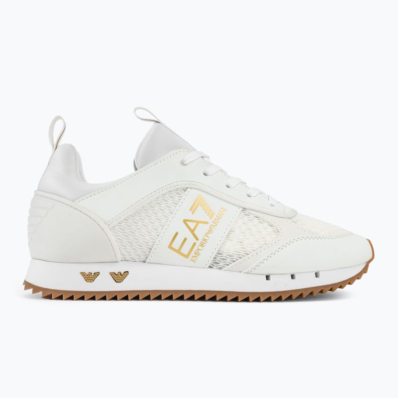 Boty EA7 Emporio Armani Black & White Laces triple white/gold/honey 2